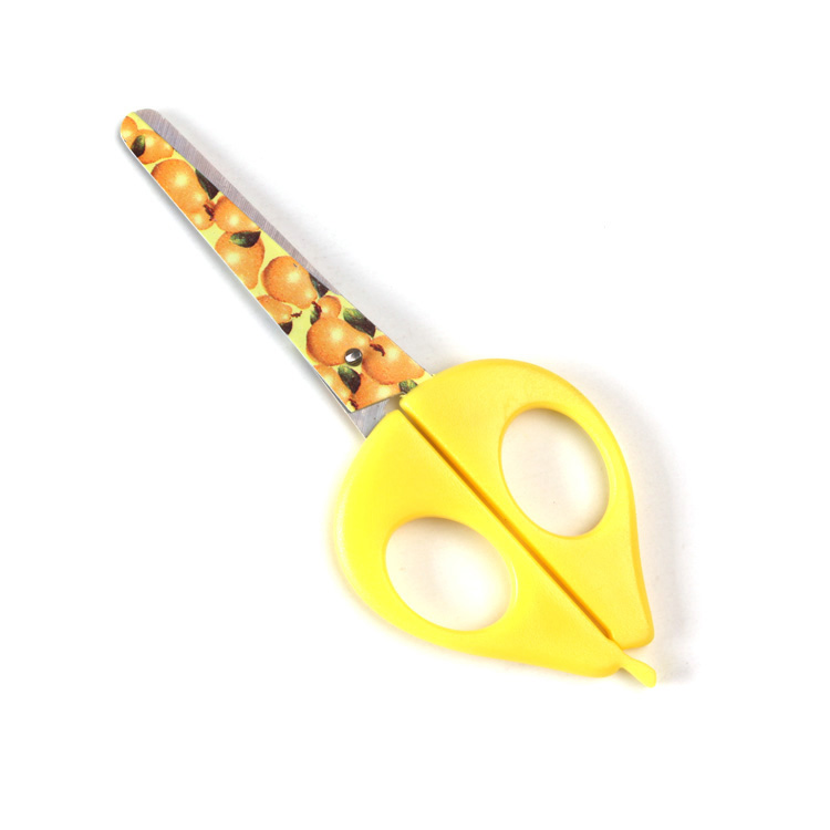 Safety School Multi-purpose Cutting Scissors Assorted Colors Soft Touch Blunt Tip Kid Scissors