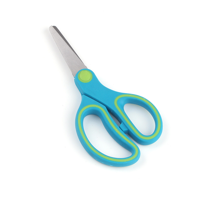 Cheap price stainless steel blade classic simple office used scissors with plastic handle