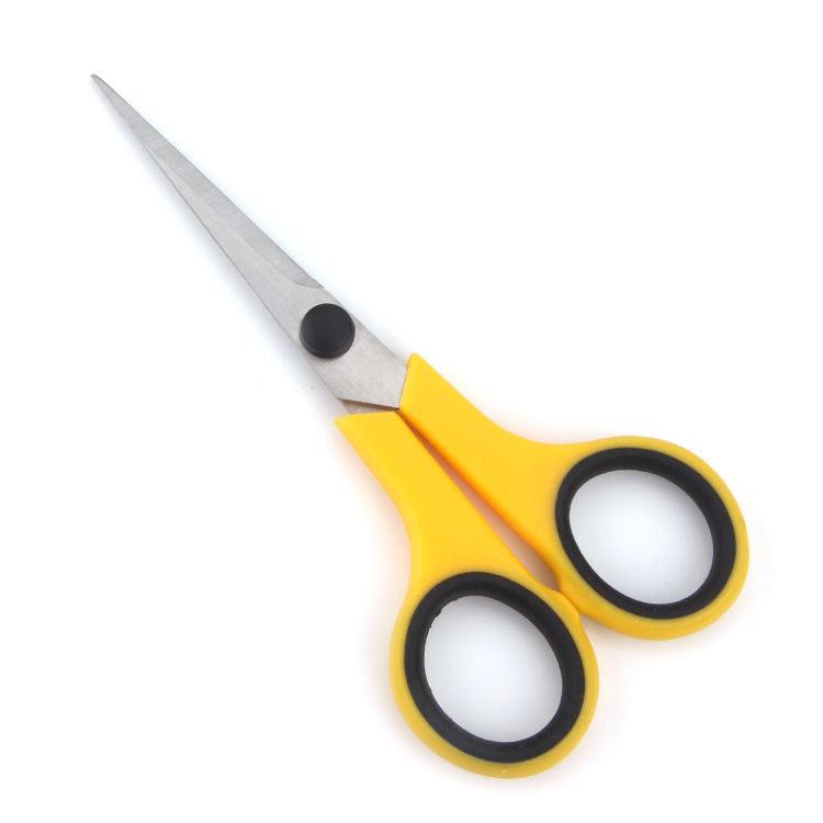 All Purpose Sharp Stainless Steel Blades Shears , Ergonomic Semi-Soft Rubber Grip for Office Home School Sewing Fabric Supplies